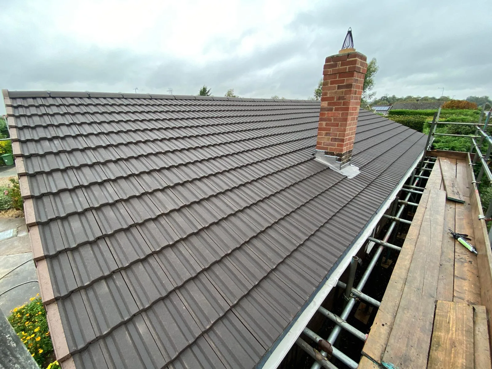 New roofs